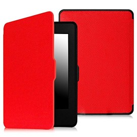 Fintie Slimshell Case for Kindle Paperwhite - Fits All Paperwhite Generations Prior to 2018 (Not Fit All-New Paperwhite 10th Gen), Red