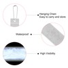 PATIKIL Safety Reflector, 8 Pack Reflector Pendant Reflective Safety Keychain