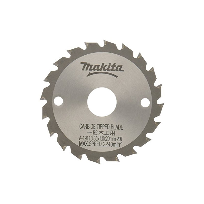 Makita A-19118 Chip Saw Blade, External Diameter 3.35 Inches (85