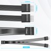 PLEASANTLY PC Power Switch Splitter, 9-Pin Motherboard Jumper Splitter, 1