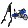 DREAMIZER Detachable Passenger Backrest Glossy Black Quick Release Sissy Bar