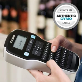 DYMO DYMO LabelManager 160 Tragbares Beschriftungsgerät | Etikettiergerät mit QWERTZ Tastatur & Einfache Textbearbeitung | für D1 Etiketten in 6, 9 und 12mm Breite