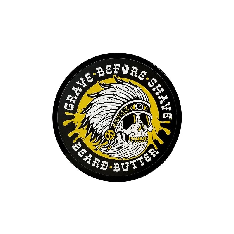 GRAVE BEFORE SHAVE Teakwood Blend Beard Butter 4oz