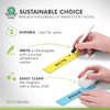 2DOBOARD Magnetic Strips Writeable - 15 cm x 2.5 cm