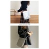 Giselle Women's Shoulder Bag, Smartphone Pouch, Crossbody Bag, Lightweight, silver/silver