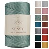 Sensy Premium 5mm 104 Yards Polyester Rope 100% Polypropylene Cord