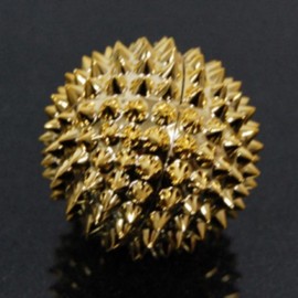 Golden Magnetic Acupressure Hand Massager Blood Circulation 10ea