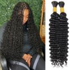 Boho Human Braiding Hair Curly for Boho Braids Bohemian 100%
