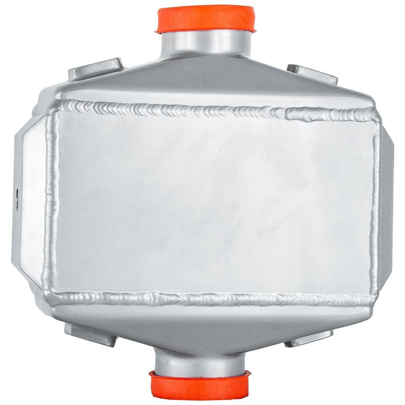 Aluminum Universal Liquid/Water to Air Intercooler 3" Air Inlet&Outlet Silver