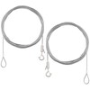 DFsucces Set of 2 Drop Prevention Wire, Sling with Hooks,