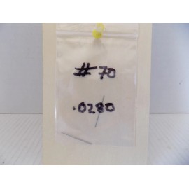 Unbranded 2) #70  .0280  DIA. DRILL BIT UNBRANDED PO   NIB
