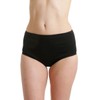 LisaModa Women's Waist Briefs Pack of 6 Seamless Stretch Cotton,