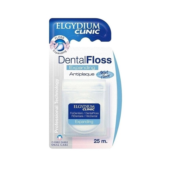 Elgydium Clinic Dental Floss Expanding Antiplaque 25m