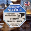 Psyfer Fade-Free UV Security Window Stickers 6 Pack 2⅝ Inch