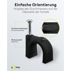 goobay 64684 Cable Clamp Set of 100 / Cable Holder