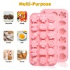 2 Pcs Flower Molds Silicone Candy Silicone Daisy Chocolate Bow