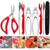 TORINALITAL Crab Leg Crackers and Tools - Lobster Crackers and