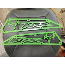 Edwards Metal Designs, llc Kawasaki KRX 1000 customized Frogskin Covers
