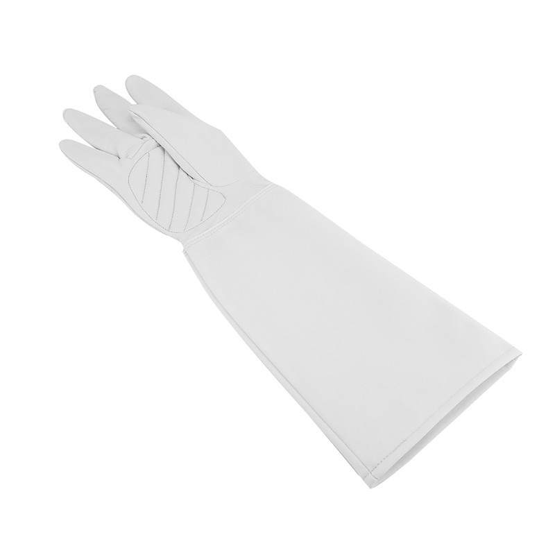 Rose Pruning Gardening Leather Gloves Wearproof Puncture Proof Long Work