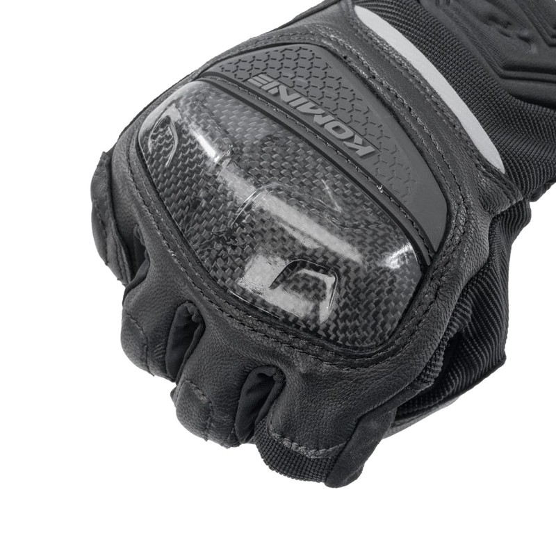 Komine 06-268 GK-268 Carbon Mesh Gloves for Motorcycles 2025 White