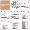 ROJASOP Shoe Rack, Shoe Storage Organizer for Closet Entryway Garage