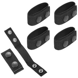 EastyGold Belt Keeper Buckle Belt Keep Security Stay Holder with Double Snaps Tactical Waist Fastener for 2" 2.5" Wide Belt Police Military Equipment Accessories