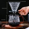 Unbreakable - Pour Over Coffee Maker 650ML/22OZ, Heat Resistant Borosilicate