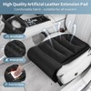 Car Seat Leg Rest Extender with Memory Foam Cushion and