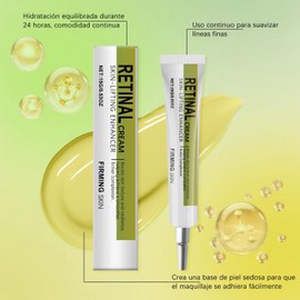 2PC 15g Retinol Shot Tightening Serums, Retinal Mild Face Moisturising Cream for All Skin Types, Repairs and Enhances Skin Elasticity