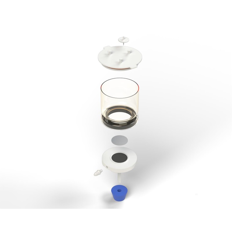 Rocker Scientific MF3 Laboratory Magnetic Filter Funnel with Lid Kit,