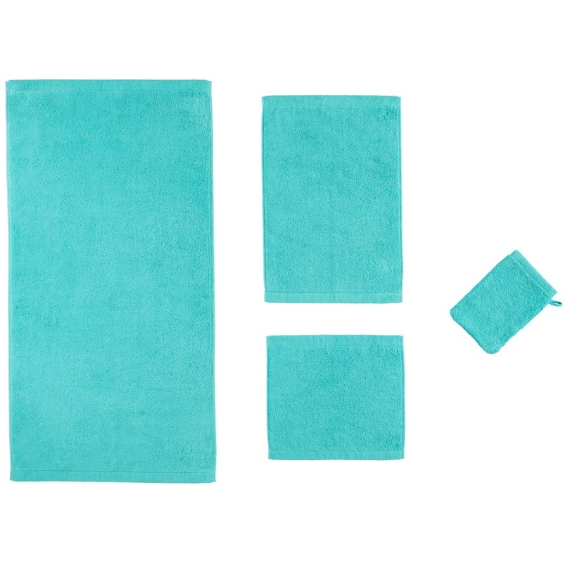 Cawö Home Life Style 7007 Hand Towels Plain Turquoise 430