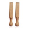 Wooden Door Stop Wedge Beech Wood Door Stopper Jammer for