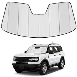 Sun Shade for Ford Bronco Sport - Custom Size Only Fits Ford Bronco Sport - A Aftermarket Ford Windshield Sunscreen UV Shield