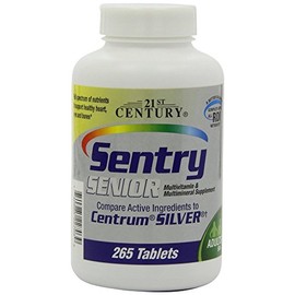 21st Century Sentry Senior 50+ Tablets 265 Count (3 Pack)
