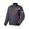 Polaris Mens Titan Snowmobile Jacket Insulated Waterproof Snocross Grey/Orange -