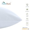 NatureMark Pack of 2 Jersey Cushion Covers, Side Sleeper Pillows,