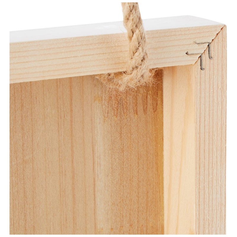 Sam Toft EMB10804 Multi Coloured 20 x 20cm Wooden Wall