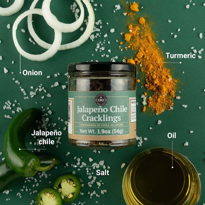 SMP Jalapeño Chile Cracklings – Crispy & Mildly Spicy Fried
