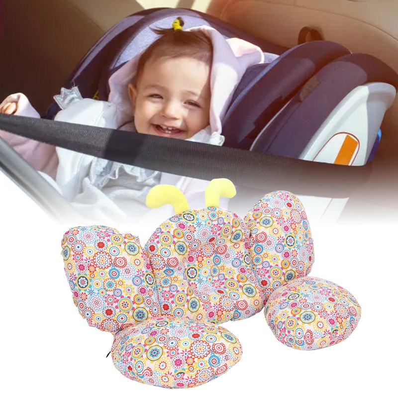 Infant Head Neck Support Pillows Comfortable Stable Stroller Safety Pillow