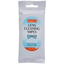 Beauty Formulas Spectacle Wipes, 20-Piece