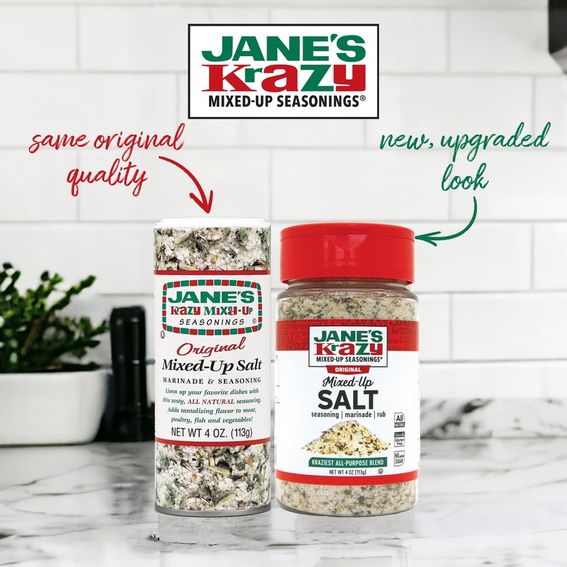 JANE'S, Krazy, Mixed Up Salt, Pack of 3, Size 4