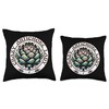 Crazy Artichoke Lady Artichoke vegan vegetarian artichoke Throw Pillow