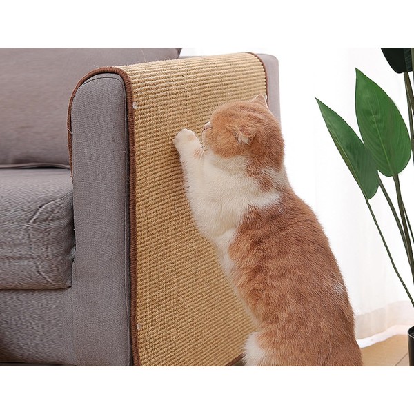 IVEOPPE 2 x Cat Scratching Mat, Sisal Scratching Mat for