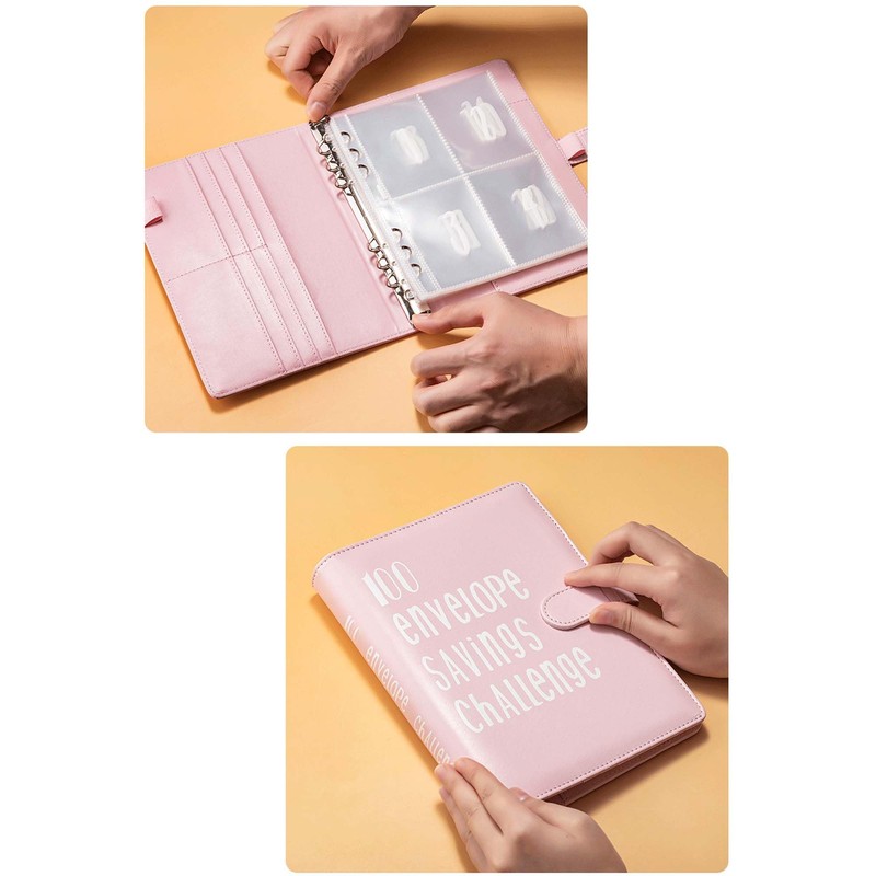 JEJA 100 Folder Saving Challenge, Budget Planner, Save €5050, Savings