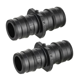 2-Pack EFIELD Poly PPSU Pex-A Expansion Fitting 2" X 2" Straight Coupling For Pex-A Tubing Connection, ASTM 1960,(PPSU1960103)