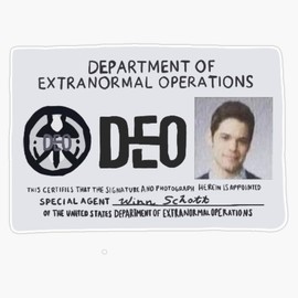 Magnet Winn Schott Deo Badge Magnetic Vinyl Sticker 5"