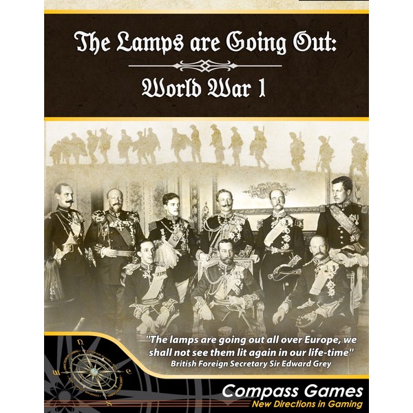 CPS: The Lamps Are Going Out, World War I in Eurpe and the Near East, Boardgame