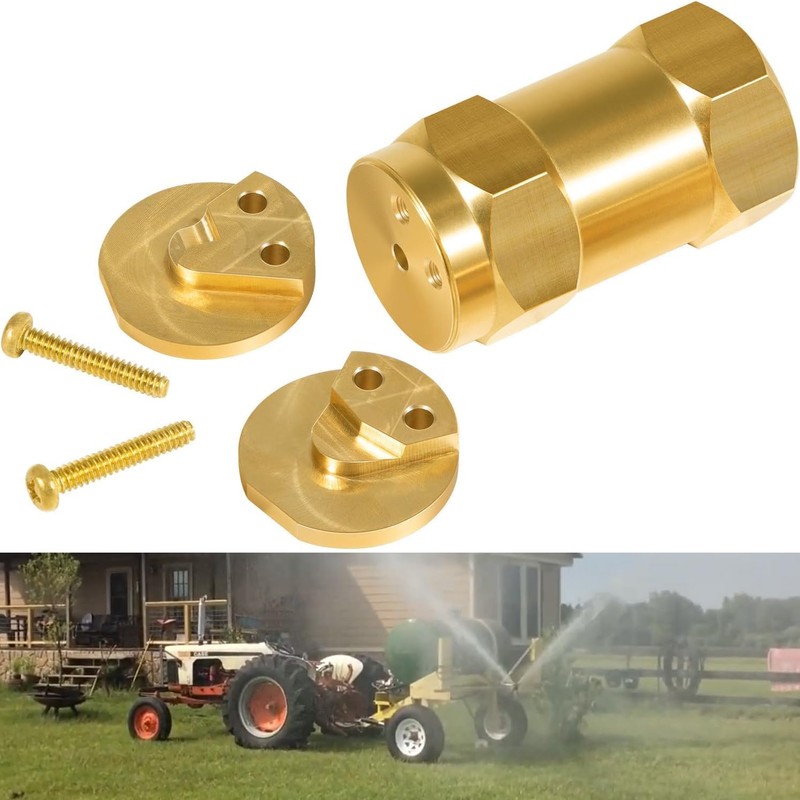 Boomless Spray Nozzle 1/2" FPT #10 Orifices (90° & 180°