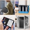 Tamfile Fireproof 3 Ring Binder with Zipper, 1.5 Inch D