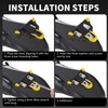 SPD Cleats for Cycling Shoes – Compatible with SPD-SL &
